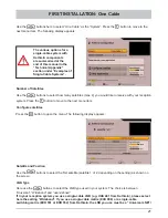 Предварительный просмотр 21 страницы Kathrein UFS 910 Operating Manual