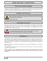 Preview for 4 page of Kathrein UFS 913 Operating Instructions Manual