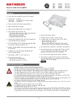 Предварительный просмотр 9 страницы Kathrein VOS 137/RA Installation Instructions Manual