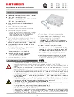 Предварительный просмотр 25 страницы Kathrein VOS 137/RA Installation Instructions Manual