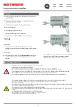 Предварительный просмотр 5 страницы Kathrein VOS 22/RA Quick Start Manual