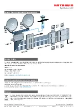 Preview for 10 page of Kathrein VWS 2900 Manual