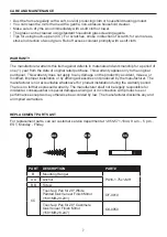 Preview for 7 page of Kathy Ireland 1591MR-28-241 Manual