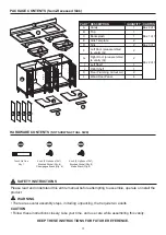 Предварительный просмотр 3 страницы Kathy Ireland 1591VA-60-241-900-SR Assembly Instructions Manual