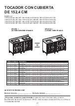 Preview for 27 page of Kathy Ireland 1591VA-60-241-900-SR Assembly Instructions Manual