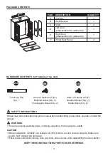 Preview for 3 page of Kathy Ireland 1591WC-24-241 Manual