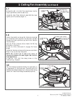 Предварительный просмотр 7 страницы Kathy Ireland CF995BS01 Owner'S Manual