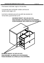 Preview for 6 page of Kathy Ireland OFFICE KI60102 Manual