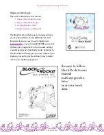 Preview for 5 page of Kathy Quilts! Block Rockit 15R Manual