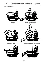 Preview for 22 page of Kato Imer CARRY 107 Operating Instructions Manual