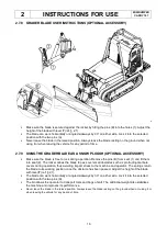 Preview for 25 page of Kato Imer CARRY 107 Operating Instructions Manual