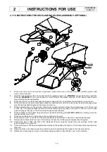 Preview for 26 page of Kato Imer CARRY 107 Operating Instructions Manual