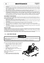 Preview for 44 page of Kato Imer CARRY 107 Operating Instructions Manual