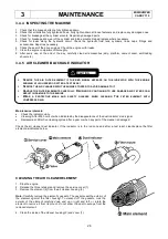 Предварительный просмотр 34 страницы Kato Imer CARRY 110 Operating Instructions Manual