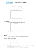 Предварительный просмотр 21 страницы KATO VISION KT-410C User Manual