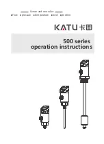 Preview for 1 page of KATU 500 Series Operation Instructions Manual