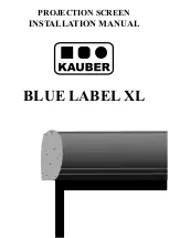 Kauber Blue Label XL Installation Manual preview