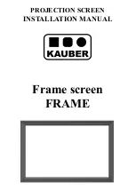 Kauber FRAME Series Installation Manual preview