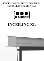 Preview for 1 page of Kauber INCEILING XL Installation Manual