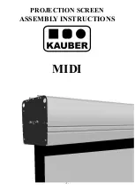 Preview for 1 page of Kauber MIDI Assembly Instructions Manual