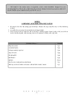 Preview for 3 page of Kauber Red Label Assembly Manual