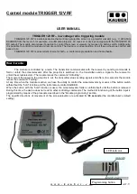 Kauber TRIGGER 12V RF User Manual предпросмотр