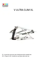 Kauber V UltraSlim XL Installation And Operation Manual preview