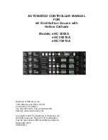 Kaufman & Robinson eHC 3005A Manual preview