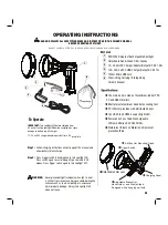 Preview for 3 page of Kaufmann PRO2000 Owner'S Manual & Operating Instructions