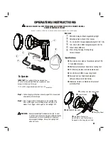 Предварительный просмотр 3 страницы Kaufmann PRO4000 Owner'S Manual & Operating Instructions