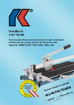 Предварительный просмотр 1 страницы Kaufmann TopLine TWIST 630 mm User Manual