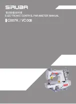 KAULIN MFG. CO. Siruba C007K Manual preview