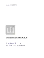 Kauo Heng KH-323 SERIES Operation Manual preview