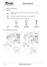 Предварительный просмотр 10 страницы KAUP 2T458P Operating Manual