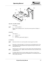 Предварительный просмотр 17 страницы KAUP 2T458P Operating Manual