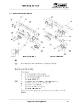 Предварительный просмотр 21 страницы KAUP 2T458P Operating Manual