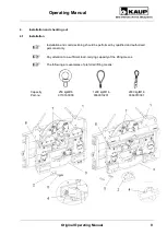 Preview for 9 page of KAUP 3T450A Operating Manual