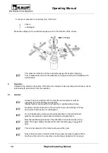 Предварительный просмотр 12 страницы KAUP 3T450A Operating Manual