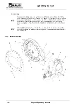 Preview for 18 page of KAUP 3T450A Operating Manual