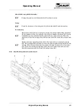 Preview for 21 page of KAUP 3T450A Operating Manual