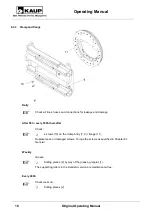 Preview for 18 page of KAUP 3T458P Operating Manual