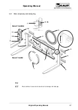 Предварительный просмотр 17 страницы KAUP 5T 456BZ Operating Manual