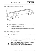 Предварительный просмотр 13 страницы KAUP T 406 2H Operating Manual