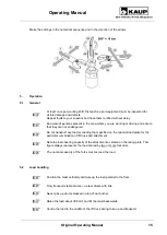 Предварительный просмотр 15 страницы KAUP T 406 2H Operating Manual