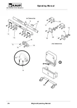 Предварительный просмотр 20 страницы KAUP T 406 2H Operating Manual