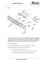 Предварительный просмотр 7 страницы KAUP T 466 Series Operating Manual