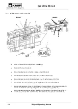 Предварительный просмотр 10 страницы KAUP T 466 Series Operating Manual