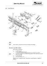 Предварительный просмотр 15 страницы KAUP T 466 Series Operating Manual