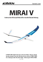 Предварительный просмотр 1 страницы Kavan MIRAI V Instruction Manual