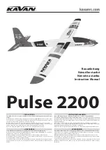 Kavan Pulse 2200 Instruction Manual предпросмотр